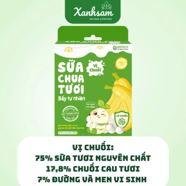 Sữa Chua Tươi Sấy Tự Nhiên Anpaso 20gr - Ăn Dặm Bé Các Vị, Organic, 65.550₫ 7