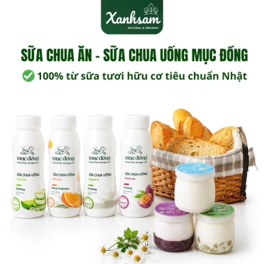 Sữa Chua Uống Xanh Sam Natural Organic - Hữu Cơ Nhật Bản, Men Tự Nhiên, Giá Ưu Đãi 19.000đ Sữa Chua Uống Xanh Sam Natural Organic - Hữu Cơ Nhật Bản, Men Tự Nhiên, Giá Ưu Đãi 19.000đ
