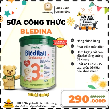 Sữa Công Thức Bledilait Pháp 400g tem phụ đầy đủ MC852 - Giá 128.000₫, giảm 21% 2 Sữa Công Thức Bledilait Pháp 400g tem phụ đầy đủ MC852 - Giá 128.000₫, giảm 21% 2
