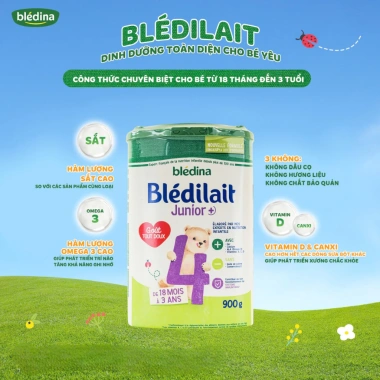 Sữa Công Thức Bledilait Pháp 400g tem phụ đầy đủ MC852 - Giá 128.000₫, giảm 21% 3 Sữa Công Thức Bledilait Pháp 400g tem phụ đầy đủ MC852 - Giá 128.000₫, giảm 21% 3