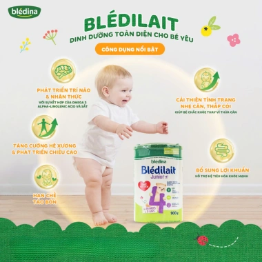 Sữa Công Thức Bledilait Pháp 400g tem phụ đầy đủ MC852 - Giá 128.000₫, giảm 21% 4 Sữa Công Thức Bledilait Pháp 400g tem phụ đầy đủ MC852 - Giá 128.000₫, giảm 21% 4
