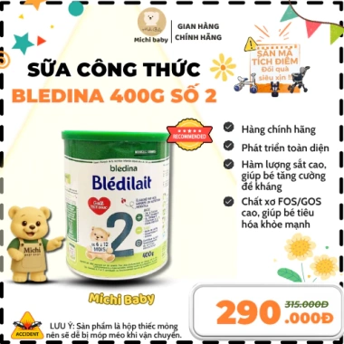 Sữa Công Thức Bledilait Pháp 400g tem phụ đầy đủ MC852 - Giá 128.000₫, giảm 21% 11 Sữa Công Thức Bledilait Pháp 400g tem phụ đầy đủ MC852 - Giá 128.000₫, giảm 21% 11
