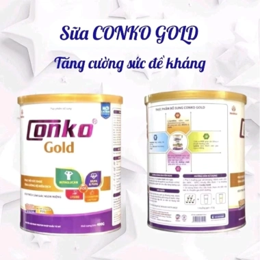 Sữa Conko Gold 800g: Tăng sức đề kháng, hồi phục nhanh, chỉ 609.000₫