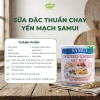 Sữa đặc thuần chay Samui, đường hoặc không, yến mạch, thơm ngon, tốt cho sức khỏe 3
