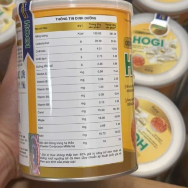 Sữa Đông Trùng Hạ Thảo Hogi 400g - Bồi Bổ Cơ Thể, Xương Khỏe, Miễn Dịch, Trí Nhớ - Giá 160.000 VND 4