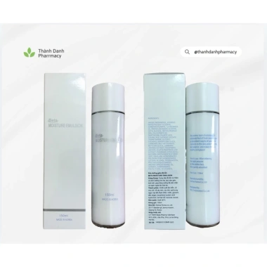 Sữa dưỡng ẩm Beta Moisture Emulsion 150ml - Dưỡng ẩm sâu, kiểm soát dầu, giảm mụn cho da nhạy cảm - Giá ưu đãi 350.000 VND