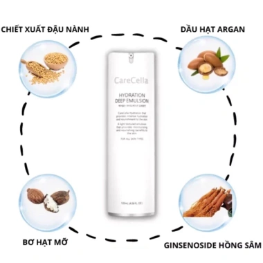 Sữa Dưỡng Carecella 120ml Dưỡng ẩm, Trắng Da, Phục Hồi, Chống Lão Hóa - Giá 799k