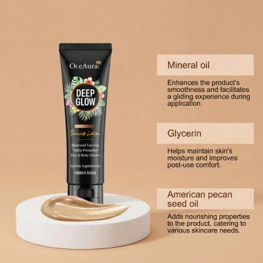 Sữa Dưỡng Da Sâu Phát Sáng 100g - Tự Nhiên Đồng Tan Nhẹ Bảo Vệ Xăm Dưỡng Ẩm Thân