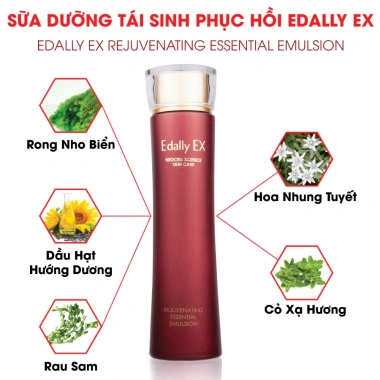 Sữa dưỡng tái sinh Edally EX 150ml – Dưỡng trắng da, cấp ẩm, phục hồi sâu, chính hãng 815.000