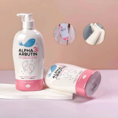 Sữa dưỡng thể Alpha Arbutin Collagen 3+ Plus 500ml - Trắng da, giảm giá 135k 8