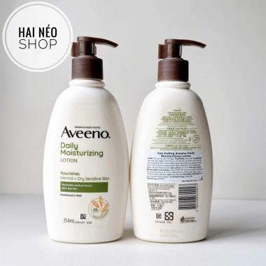 Sữa Dưỡng Thể AVEENO Daily 354ml - Tăng Cường Hàng Rào Da, Trẻ Hóa và Da Sáng Mịn, Giá 169.000 VNĐ 10