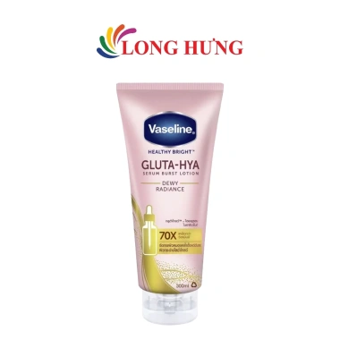 Sữa dưỡng thể ban đêm Vaseline Gluta-Hya Serum Burst Lotion Dewy Radiance – Da trắng sáng, đều màu, 70ml/330ml, giảm còn 139.000đ 8
