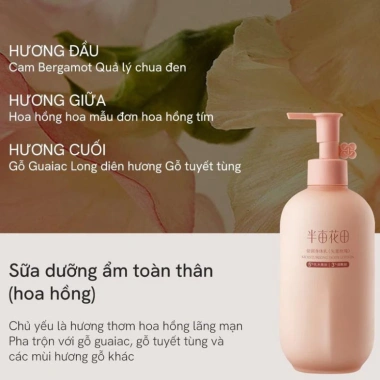 Sữa dưỡng thể Little Dream Garden 250ml - Dưỡng ẩm, mềm da, hương hoa hồng và hoa nhài Rosslyn Hà Nội - 205.000 VND 2 Sữa dưỡng thể Little Dream Garden 250ml - Dưỡng ẩm, mềm da, hương hoa hồng và hoa nhài Rosslyn Hà Nội - 205.000 VND 2