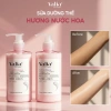 Sữa Dưỡng Thể Thuần Chay Valia Hương Nước Hoa - Dưỡng ẩm, Sáng Da, Mềm Mịn 330g Giá Ưu Đãi 99.000₫