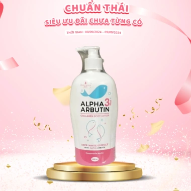 Sữa Dưỡng Thể Trắng Da Alpha Arbutin Collagen - Giá chỉ 55k chuanthai.official
