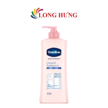 Sữa dưỡng thể Vaseline Healthy Bright Dưỡng trắng Instant Radiance 320ml/350ml - Giá 149.000đ 7