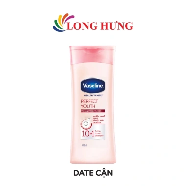 Sữa dưỡng thể Vaseline Healthy Bright Perfect Youth 100ml/350ml – Dưỡng ẩm, làm sáng da, giảm nếp nhăn, giá 129.000₫