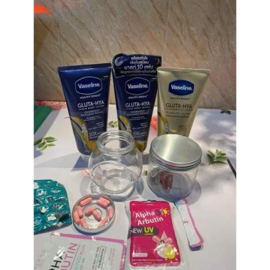 Sữa dưỡng thể Vaseline Thái Lan mix kích trắng Alpha Arbutin - dưỡng ẩm sâu, da sáng hồng, giá 210.000đ 7