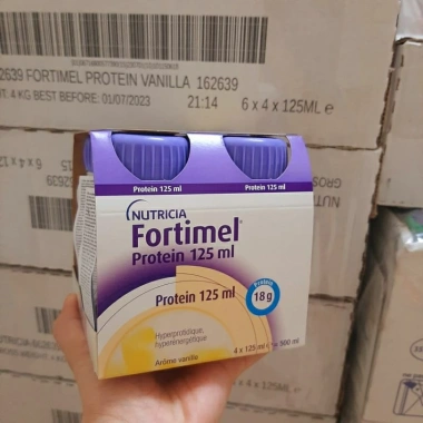Sữa Fortimel Protein 24 chai 125ml - Dinh dưỡng tối ưu, hỗ trợ sức khỏe, giảm giá 2.34 triệu