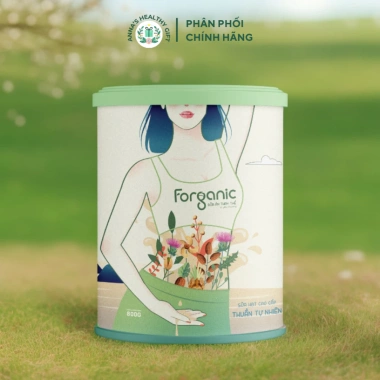 Sữa hạt Forganic thay thế bữa ăn 800g/600g, giàu protein, giảm giá 755.000 VND