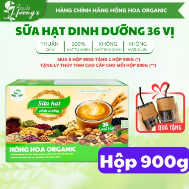 Sữa Hạt Hồng Hoa 36-41 Vị Thuần Chay Dinh Dưỡng - Giá chỉ 218.000đ (giảm 20%)