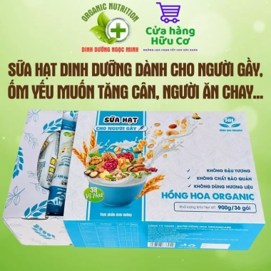 Sữa Hạt Ngũ Cốc 900g - Dinh Dưỡng Tăng Cân, Hỗ Trợ Người Gầy, Ốm Yếu, Chán Ăn, Tiêu Hóa Kém - Giá Ưu Đãi 213.000 VND
