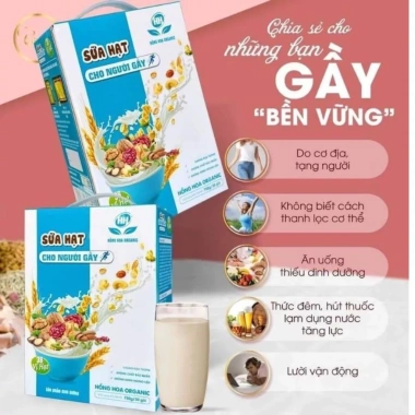 Sữa Hạt Ngũ Cốc 900g - Dinh Dưỡng Tăng Cân, Hỗ Trợ Người Gầy, Ốm Yếu, Chán Ăn, Tiêu Hóa Kém - Giá Ưu Đãi 213.000 VND