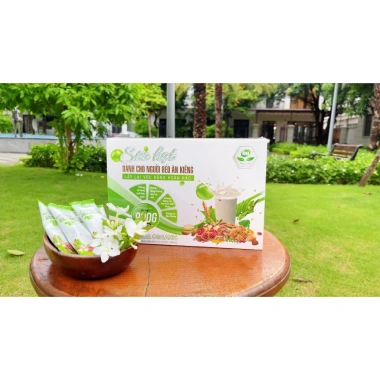 Sữa hạt & ngũ cốc giảm cân Hồng Hoa Organic 900g - 36 gói cho người béo ăn kiêng, hỗ trợ giảm cân