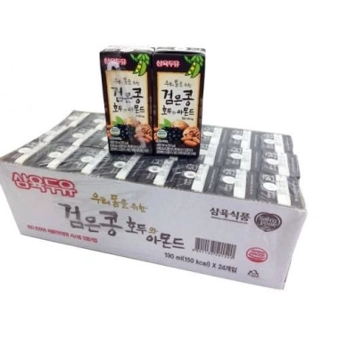 Sữa Hạt Óc Chó Hạnh Nhân Đậu Đen Hàn Quốc – Thùng 24 hộp, Giá ưu đãi 225.250₫