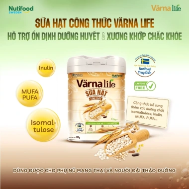Sữa Hạt VARNA LIFE Combo 3 - Ít Ngọt, Không Lactose, Đạm Thực Vật, Bổ Canxi, Tặng 3 Quà - 2.25 triệu 2