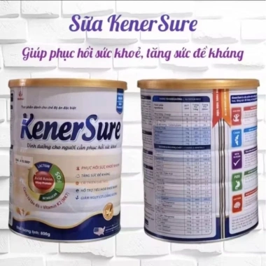 Sữa KENERSURE 800g tăng cường miễn dịch, nhanh hồi phục sức khỏe - 422.000₫ 4