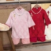 Sữa Kids Áo Dài 4ct Bé Trai & Gái Lụa Gấm Mềm Mịn, Phù hợp Tết Lễ Hội 7-15kg 2