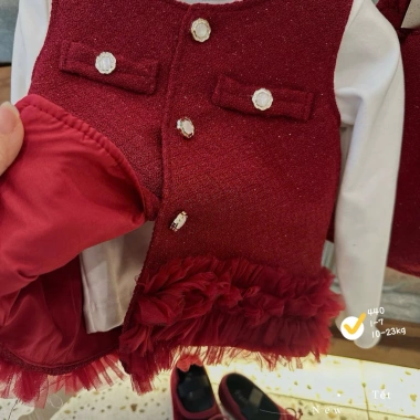 Sữa Kids Set Váy Dạ Công Chúa 3 Món Áo, Chân Váy, Áo Giữ Nhiệt, Thời Trang Tết Bé Gái 9-23kg Giá Ưu Đãi 315k 3 Sữa Kids Set Váy Dạ Công Chúa 3 Món Áo, Chân Váy, Áo Giữ Nhiệt, Thời Trang Tết Bé Gái 9-23kg Giá Ưu Đãi 315k 3