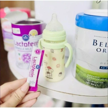 Sữa Lactoferrin Hồng Úc 100g Cho Trẻ - Tăng Đề Kháng Giảm Ốm Vặt Mẹ Bống Baby&Care 3