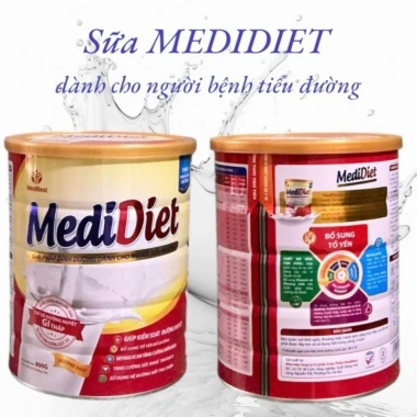 Sữa MEDIDIET 800g cho tiểu đường – HSD mới, giảm đường huyết, giá 570.000₫