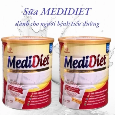 Sữa MediDiet 800g Hsd mới - Dinh dưỡng cho bệnh nhân đái tháo đường, giảm giá 503.000₫ 4 Sữa MediDiet 800g Hsd mới - Dinh dưỡng cho bệnh nhân đái tháo đường, giảm giá 503.000₫ 4