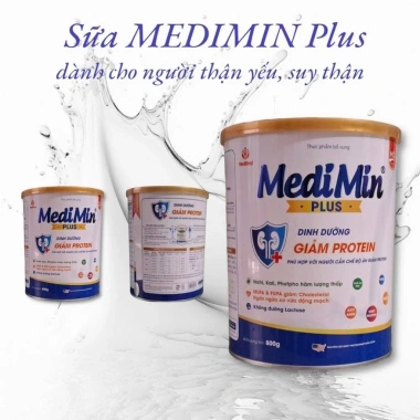 Sữa MediMin Plus 800g HSD mới - Dành cho người suy thận, giảm giá 405.000đ (Giá gốc 494.100đ)