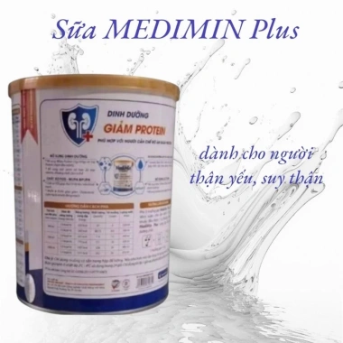 Sữa MediMin Plus 800g HSD mới - Dành cho người suy thận, giảm giá 405.000đ (Giá gốc 494.100đ)
