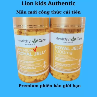 Sữa Ong Chúa Healthy Care Royal 365v Úc chuẩn auth - Chống lão hóa, da đẹp, 770k