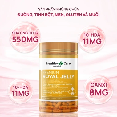 Sữa ong chúa Royal Jelly 1.000mg 365 viên - Chống lão, nội tiết cân bằng, 950k 4 Sữa ong chúa Royal Jelly 1.000mg 365 viên - Chống lão, nội tiết cân bằng, 950k 4