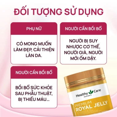 Sữa ong chúa Royal Jelly 1.000mg 365 viên - Chống lão, nội tiết cân bằng, 950k