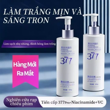 Sữa rửa mặt 377 - Làm sáng, giảm thâm nám, kiểm soát dầu, da sạch mịn hồng, 179.208 VND