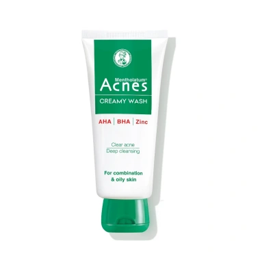 Sữa rửa mặt Acnes Creamy Wash 100g - Ngăn ngừa mụn, làm sạch sâu, giá chỉ 67.000đ 2 Sữa rửa mặt Acnes Creamy Wash 100g - Ngăn ngừa mụn, làm sạch sâu, giá chỉ 67.000đ 2