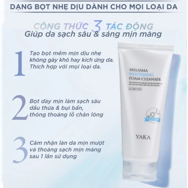 Sữa rửa mặt Arbutin trắng da sạch sâu, mềm mịn, xóa thâm nám – chỉ 288.150₫ 6 Sữa rửa mặt Arbutin trắng da sạch sâu, mềm mịn, xóa thâm nám – chỉ 288.150₫ 6