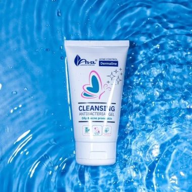 Sữa rửa mặt AVA Antibacterial Gel 150ml - Dầu mụn, giảm mụn, giá 300k
