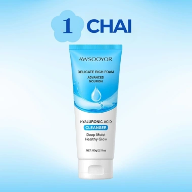 Sữa rửa mặt AWSOOYOR Amino Acid 60g - Da sạch thoáng, ẩm mịn, phù hợp mọi da, chỉ 18.900đ 10
