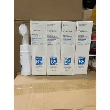 Sữa Rửa Mặt B5 đầu cọ silicon tạo bọt 120ml – Giá 50.000, se khít lỗ chân lông