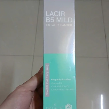 Sữa rửa mặt B5 Dr Lacir 150ml - Giảm bóng dầu, làm sạch sâu, ngừa mụn, sáng da cho nam nữ, chỉ 215k 10 Sữa rửa mặt B5 Dr Lacir 150ml - Giảm bóng dầu, làm sạch sâu, ngừa mụn, sáng da cho nam nữ, chỉ 215k 10