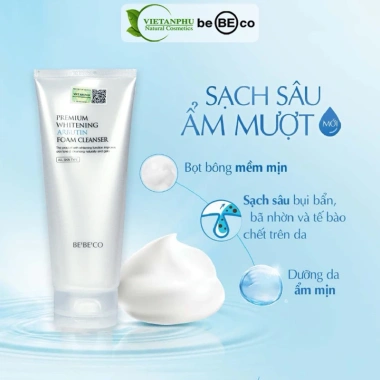 Sữa rửa mặt BEBECO Arbutin - Dưỡng trắng, phục hồi da, giảm thâm, giá 288.000₫ 3