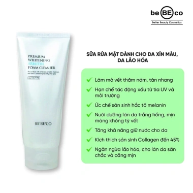 Sữa rửa mặt BEBECO Arbutin - Dưỡng trắng, phục hồi da, giảm thâm, giá 288.000₫ 5